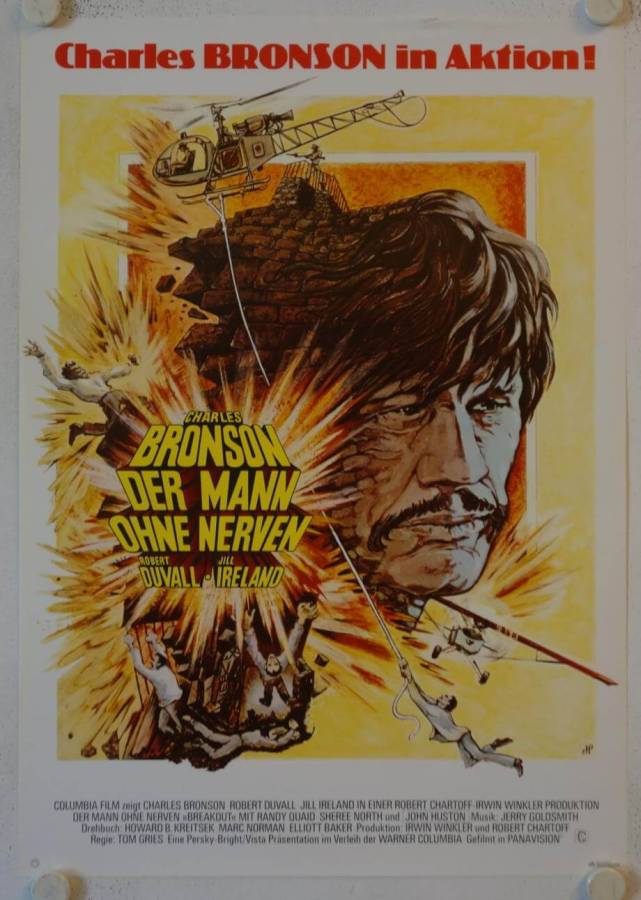 Breakout original release german movie poster